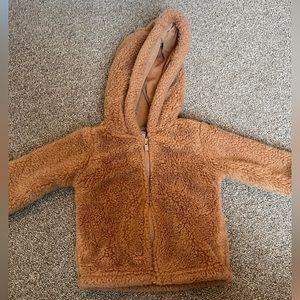 Carters Brown Bear Zipup